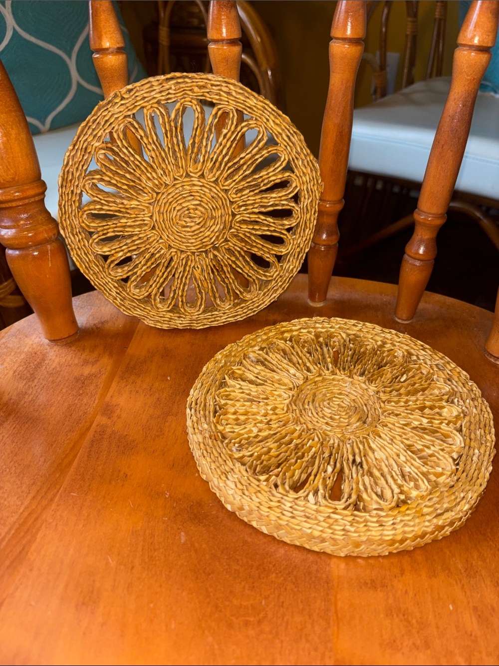 Vintage Handwoven Hot Pads